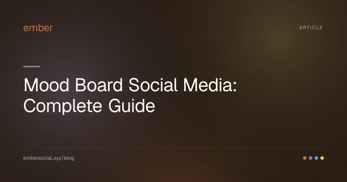Cover image for mood-board-social-media-guide